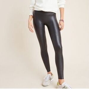 Spanx Faux Leather Legging Black Size 1XL